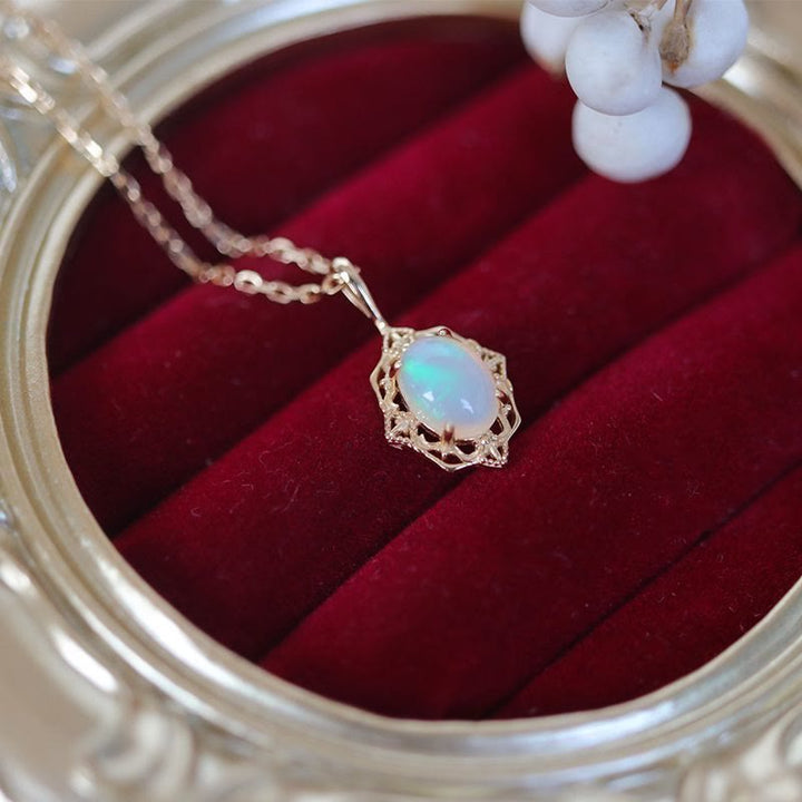 Olivenorma Vintage Style Copper Lace Adjustable Necklace - image 11