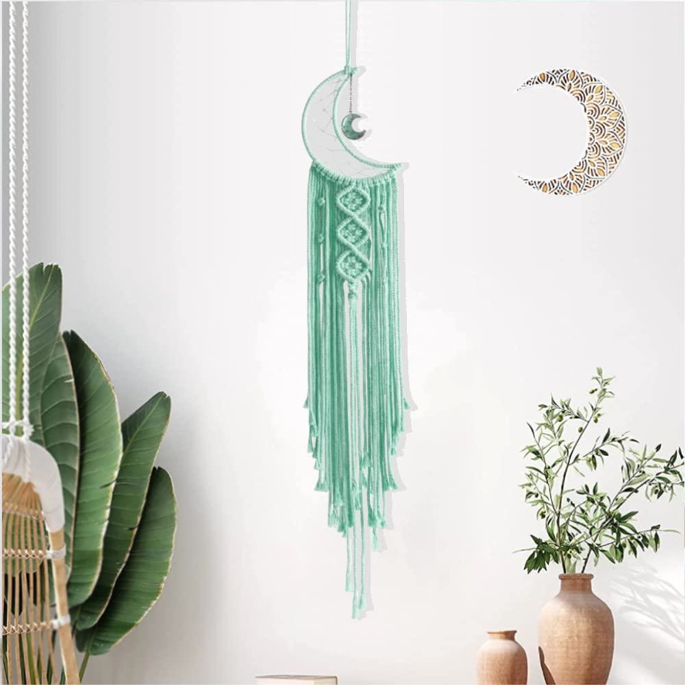 Olivenorma Star Moon Macrame Tassel Dream Catcher - image 23