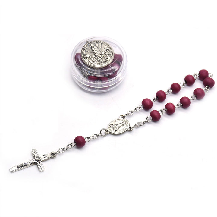 Olivenorma Incense Beads Rosary Prayer Beads Cross Bracelet - image 4