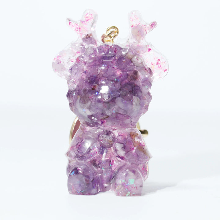 Olivenorma Natural Crystal Elk Ornament Gemstone Decoration - image 13