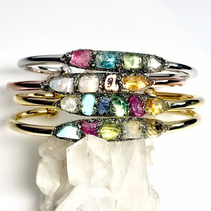 Olivenorma Custom Birthstone Meaningful Bracelet - image 9
