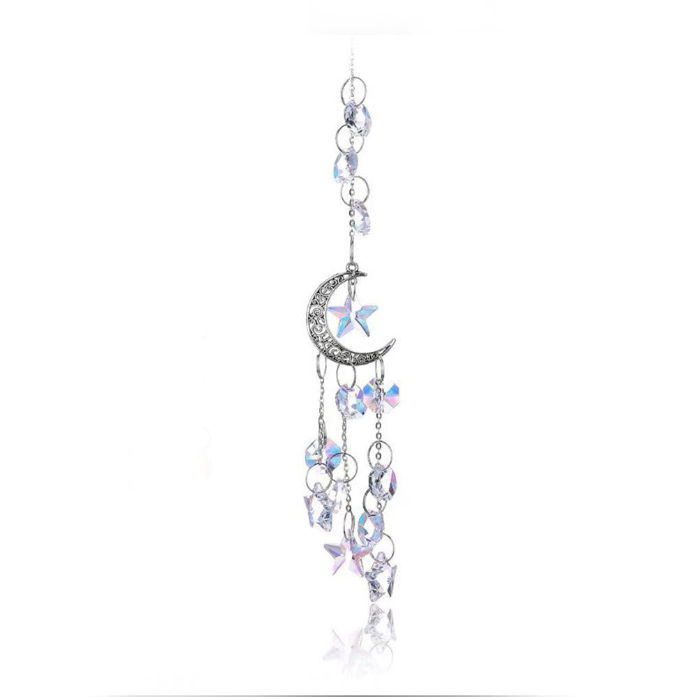 Olivenorma Moon Prism Crystal Suncatcher Wind Chime - image 6