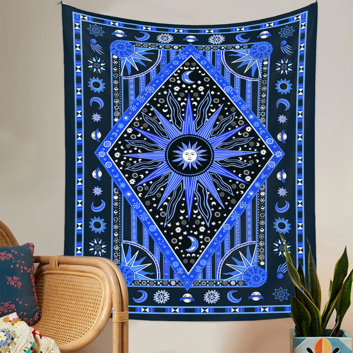 Olivenorma Sun Rays Moon Bohemia Tapestry - image 45