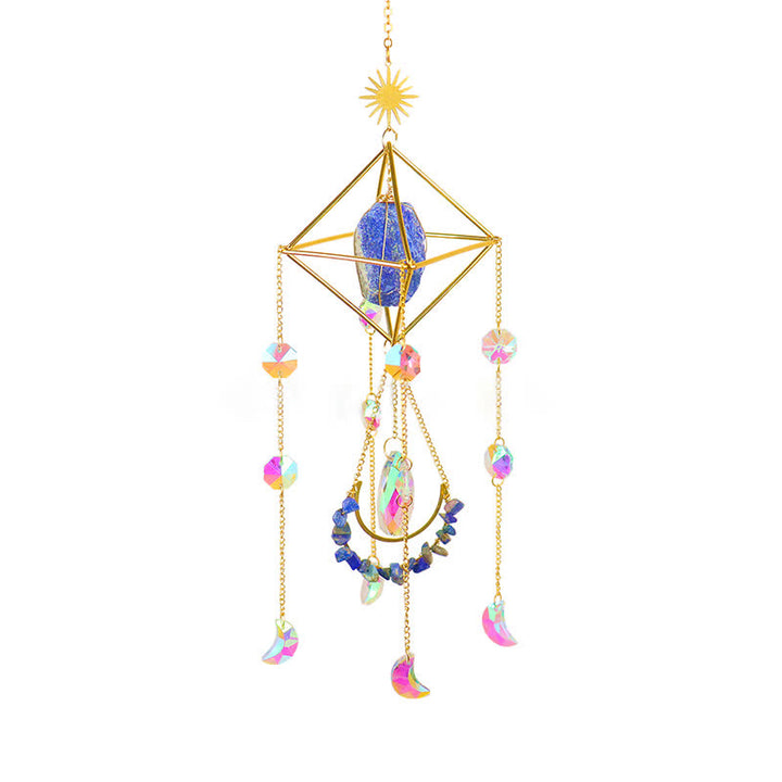 Olivenorma Rainbow Maker Crystal Suncatcher Gemstone Ornament - Lapis Lazuli - image 22