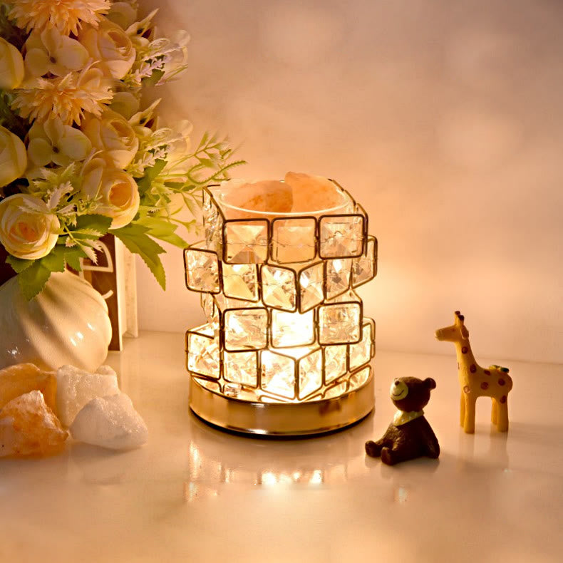 Olivenorma Four layer Rubiks Essential Oil Crystal Aromatherapy Lamp - image 5