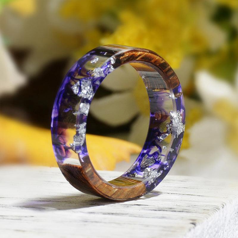 Olivenorma Intellectual & Optimistic - Handmade Wood Ring - image 13
