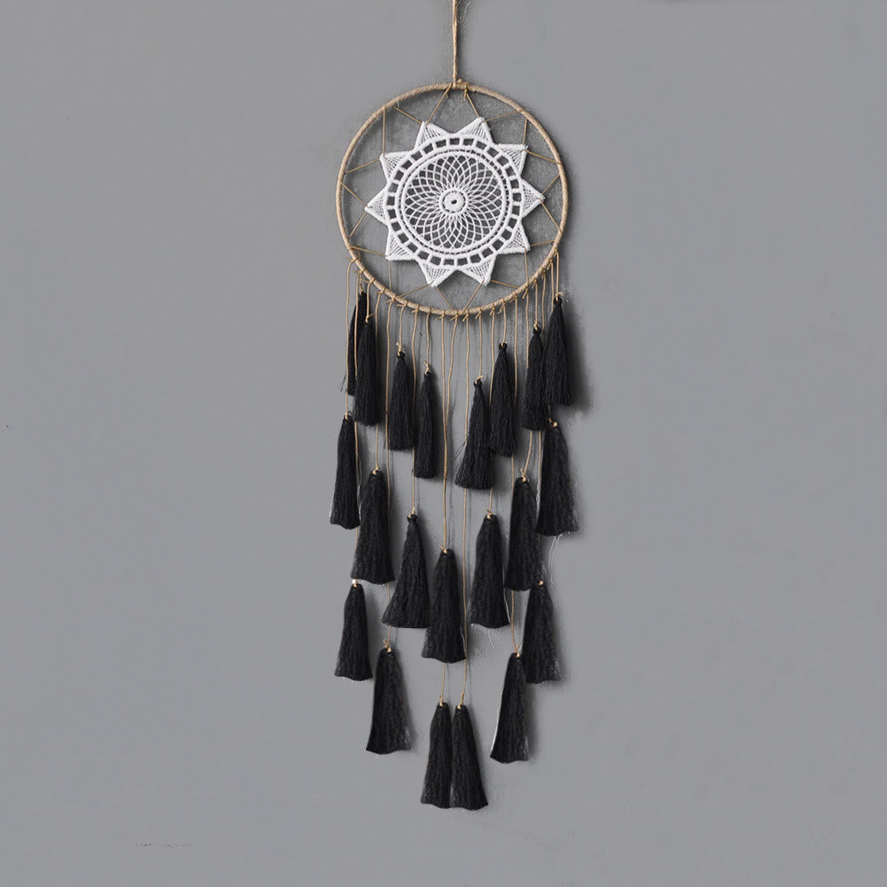 Olivenorma Braided Lace Tassel Pendant Dream Catcher - image 7