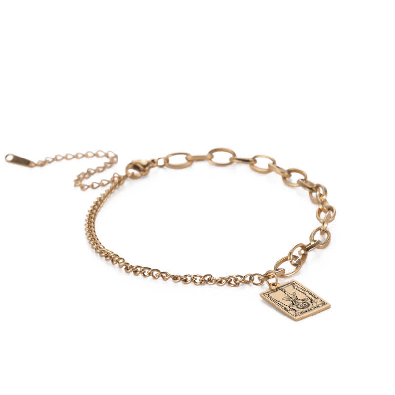 Grand Arcana Cards Tarot Bracelet - Rosegold - Hanged Man - image 17