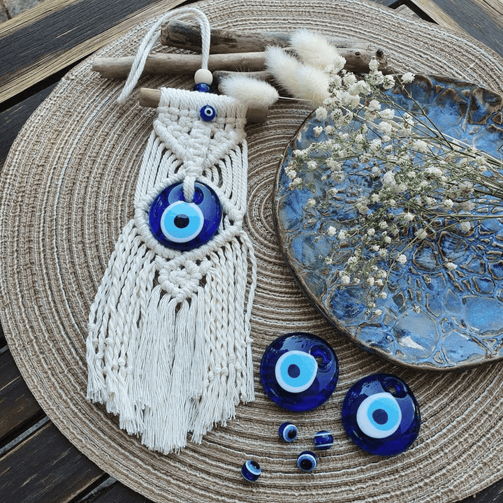 Olivenorma Evil Eye Wall Hanging Handmade Decoration Ornament - image 9
