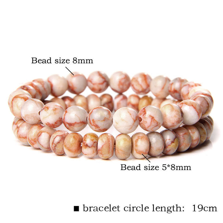 Olivenorma Beaded Jewelry For Man Double Layer Bracelet Set - image 9