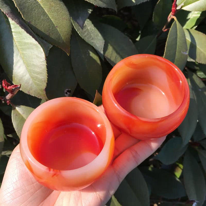 Olivenorma Carnelian Bowl Energy Crystal Decoration - image 8