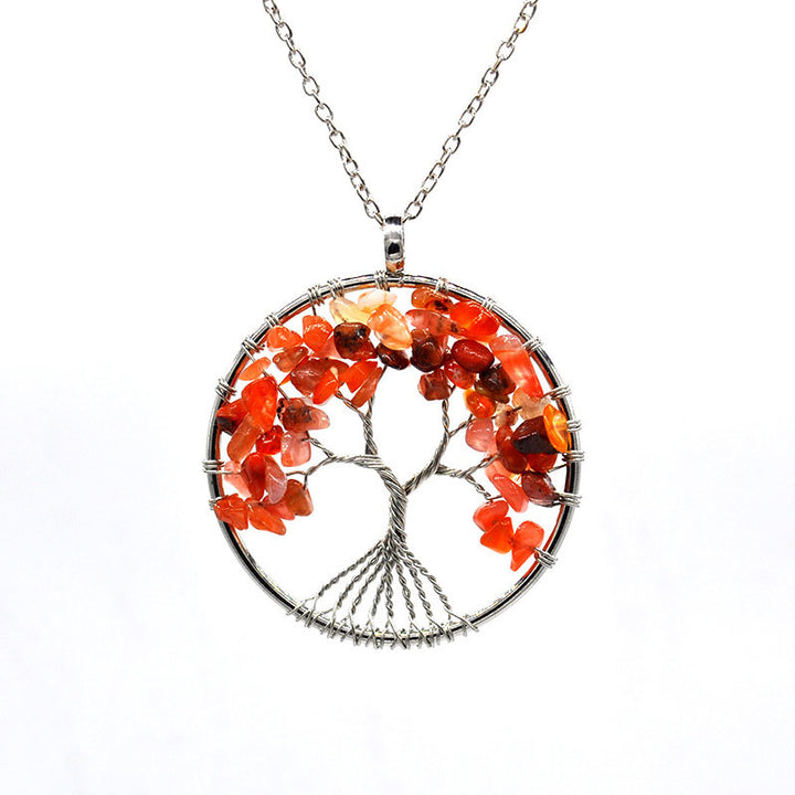  Olivenorma Orgone Chakra Healing Necklace - Red Agate - image 8