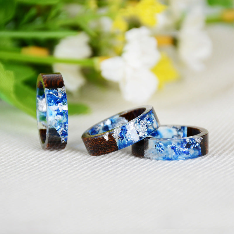 Olivenorma Intellectual & Optimistic - Handmade Wood Ring - image 24