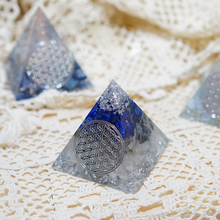 Olivenorma Energy Tower Series Flower Of Life Orgone Pyramid - image 2