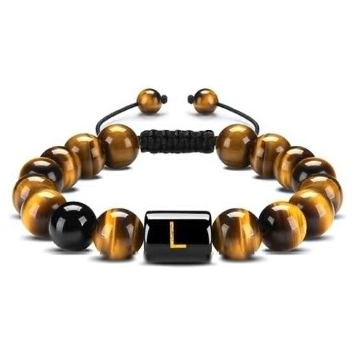 Tiger Eye Letter Protection Bracelet - Tiger Eye - L - image 15