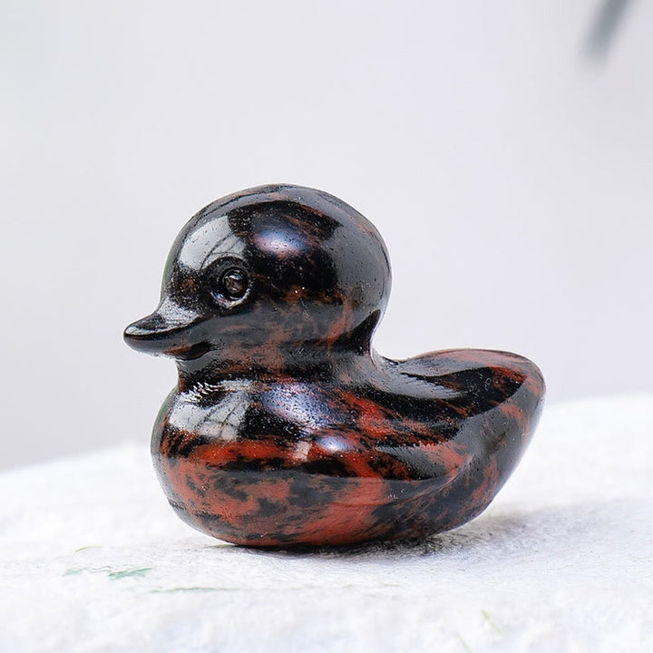 Olivenorma 1.2Inch Quartz Crystal Duck Carving Gemstone Decoration - image 15
