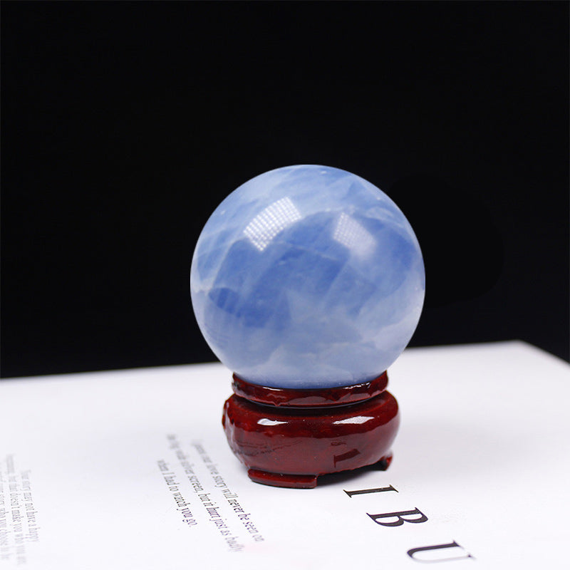 Olivenorma Lapis Lazuli Healing Decoration Crystal Sphere - image 4