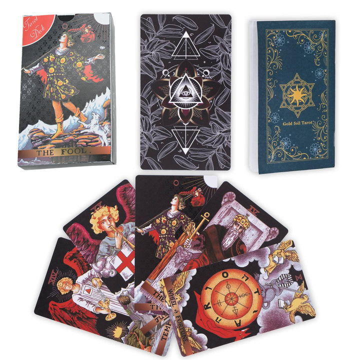 Olivenorma Black Triangle Evil Eye Tarot Deck Cards - Black Triangle Evil Eye Tarot Deck Cards - image 0