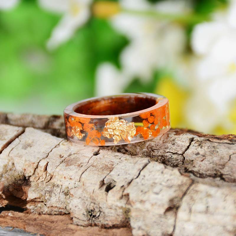 Olivenorma Intellectual & Optimistic - Handmade Wood Ring - image 18