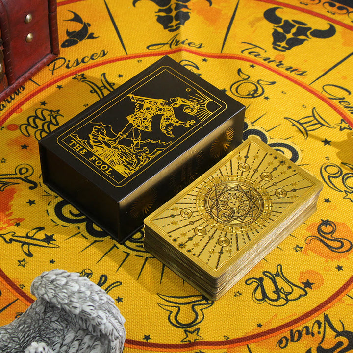 Olivenorma 80ps "The Fool"  Waite Sun Moon Tarot Cards - image 12