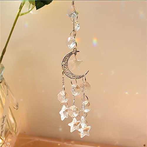 Olivenorma Moon Prism Crystal Suncatcher Wind Chime - image 5