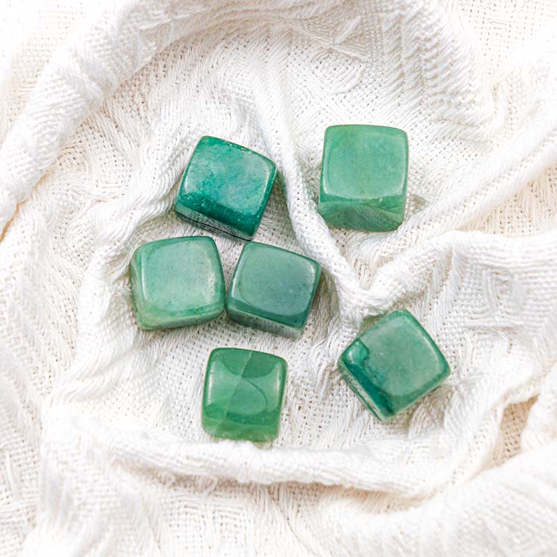 Olivenorma Green Aventurine Crystal Cube - image 3