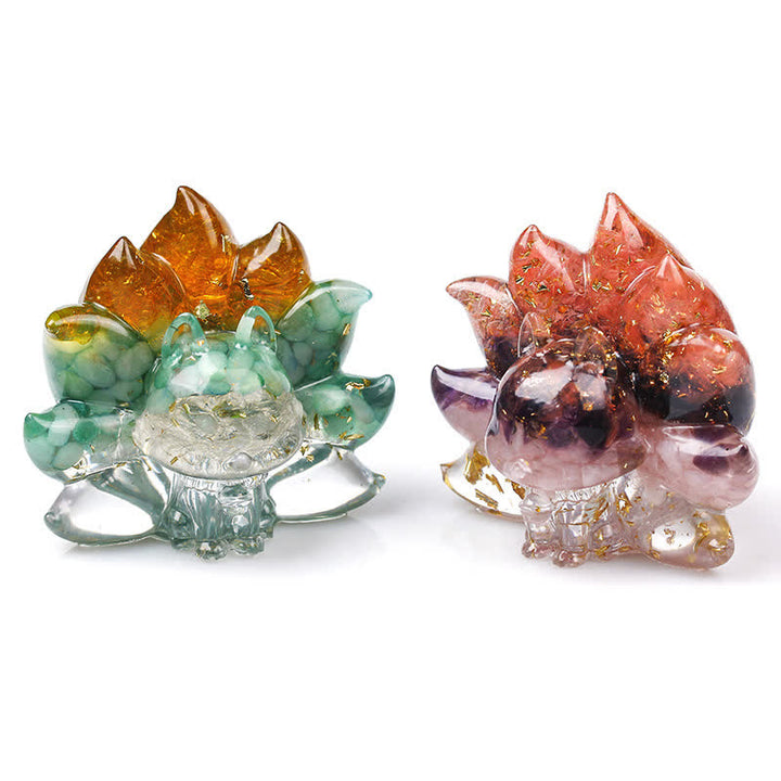 Olivenorma Nine-tailed Fox Gemstone Decoration - image 20