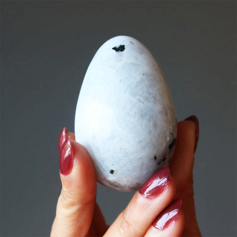 Easter Moonstone Tourmaline New Beginnings Crystal Egg - image 7