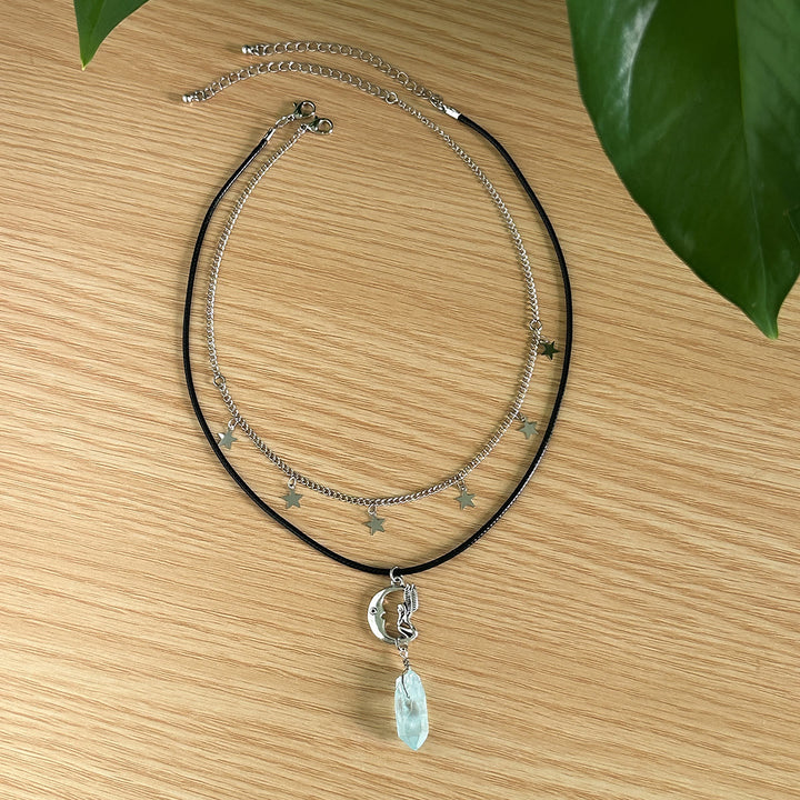 Olivenorma Natural Stone Tree of Life Evil Eye Pendant Necklace Set - image 22