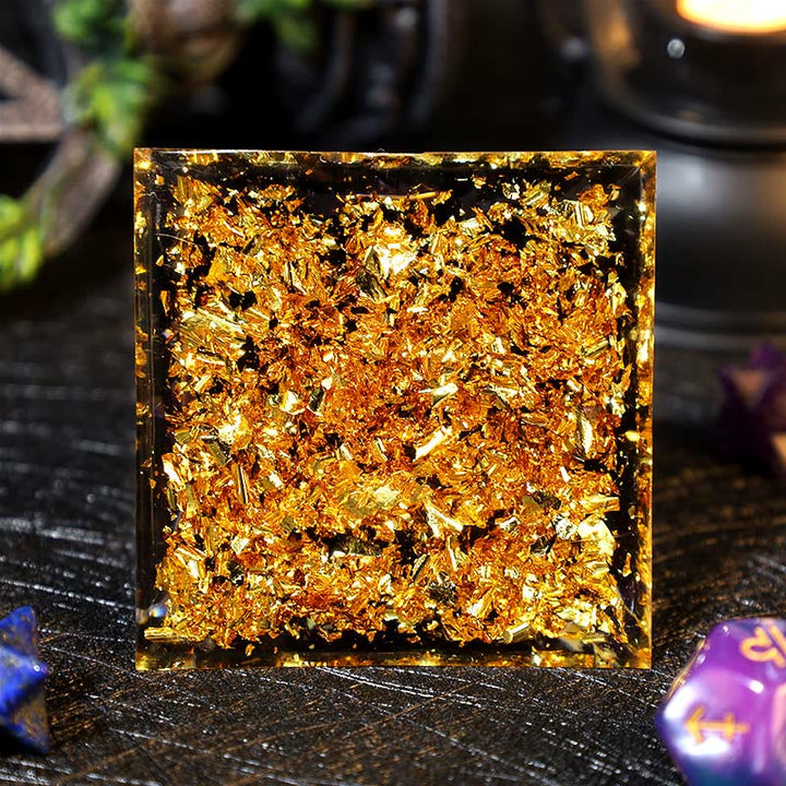 Olivenorma Amethyst Ball Obsidian Gravel Zodiac Sagittarius Orgone Pyramid - image 4