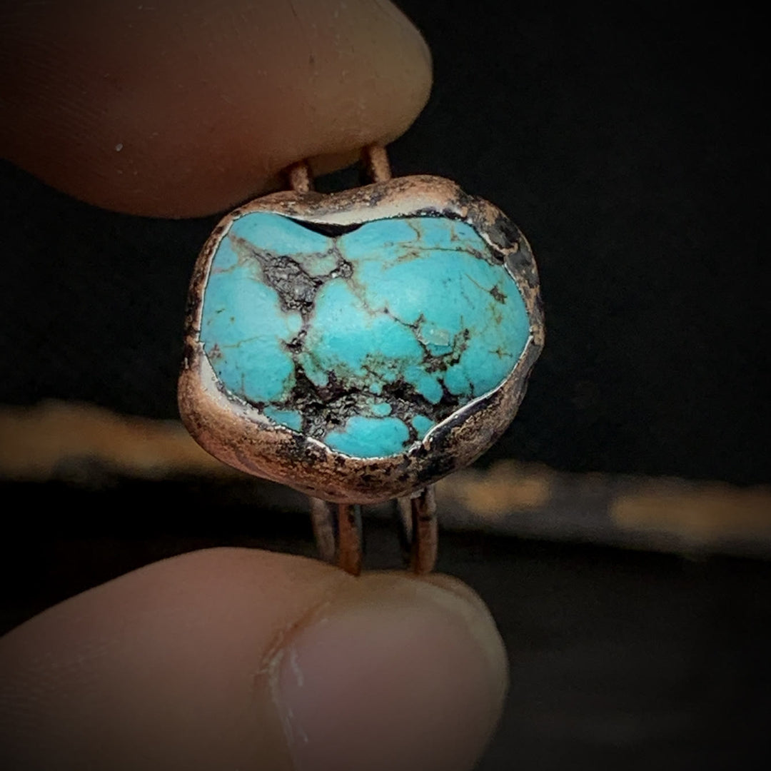 Olivenorma Natural Irregular Raw Stone Twelve Birthstone Adjustable Ring - image 77