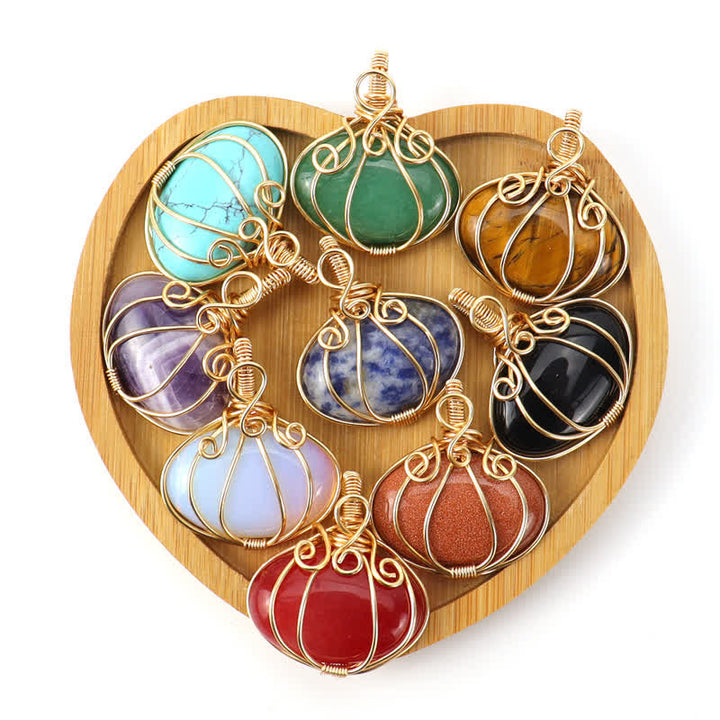 Olivenorma GUARDIAN PUMPKIN - Creative Pumpkin Crystal Necklace - image 20