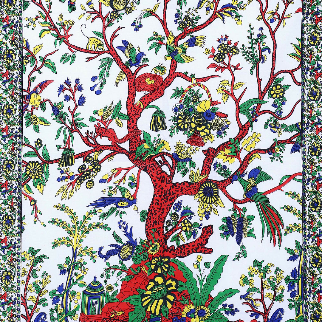 Olivenorma Green Tree Of Life Wall Hanging Psychedelic Tapestry - image 18