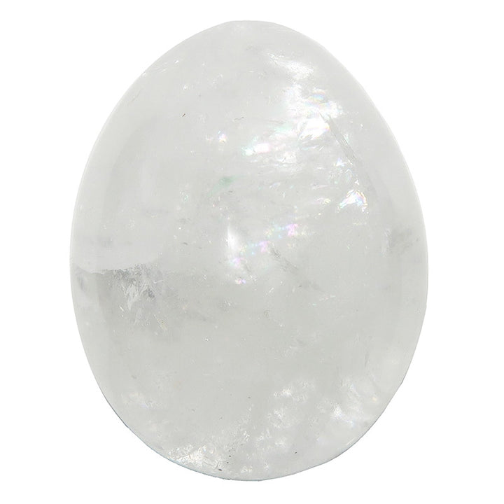 Easter Clear Quartz Miracle of Life Crystal Egg - Clear Quartz - 1.8*1.2 Inches - image 0