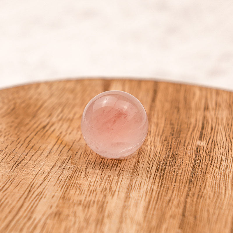 Olivenorma Rose Quartz Deeper Love Crystal Sphere - image 3