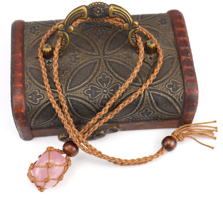 Natural Crystal Protection Necklace - image 19