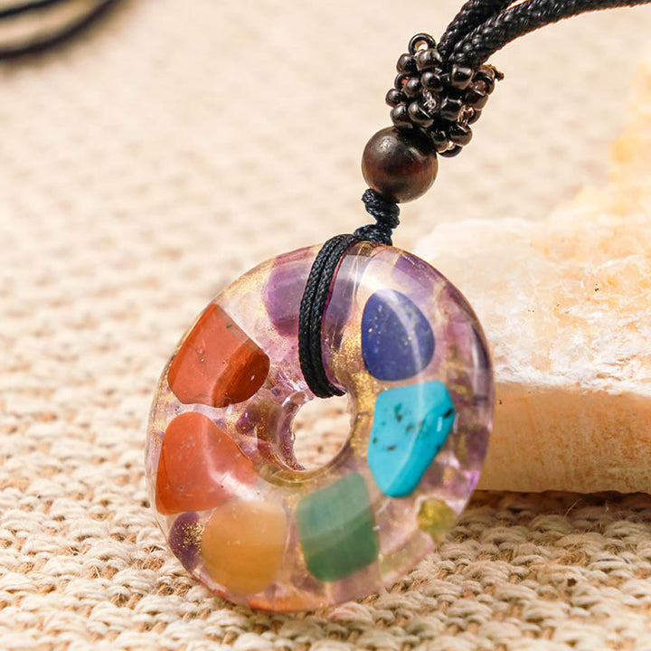 Natural Chakra Protection Orgone Pyramid - image 1