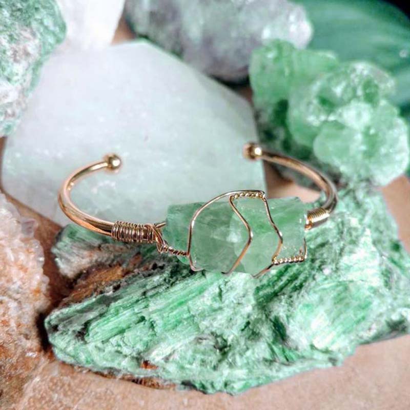 Green Aventurine Irregular Bracelet - image 5