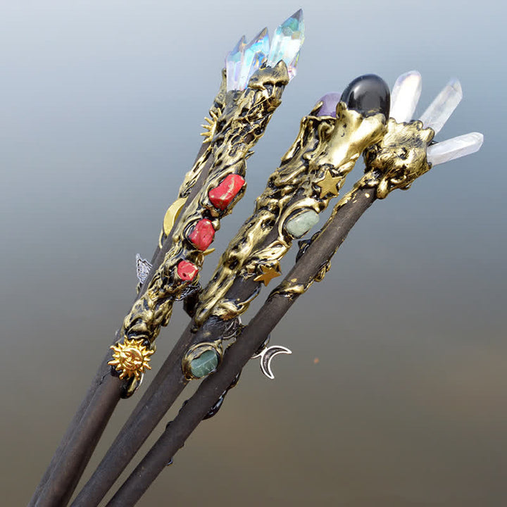 Olivenorma Moon And Sun Fairy Crystal Wands - image 28