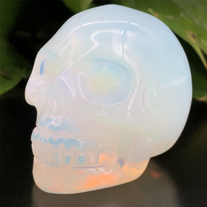 Olivenorma Opalite Crystal Skull Decoration - Opalite - image 0