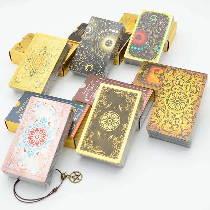 Olivenorma Delicate Gold Foil Tarot Card - image 0