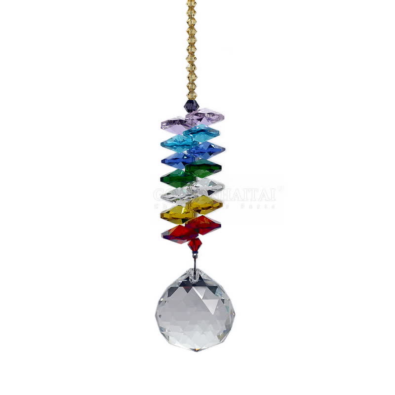 Crystal Sun Catchers Meteor Planet Gemstone Ornament - image 7
