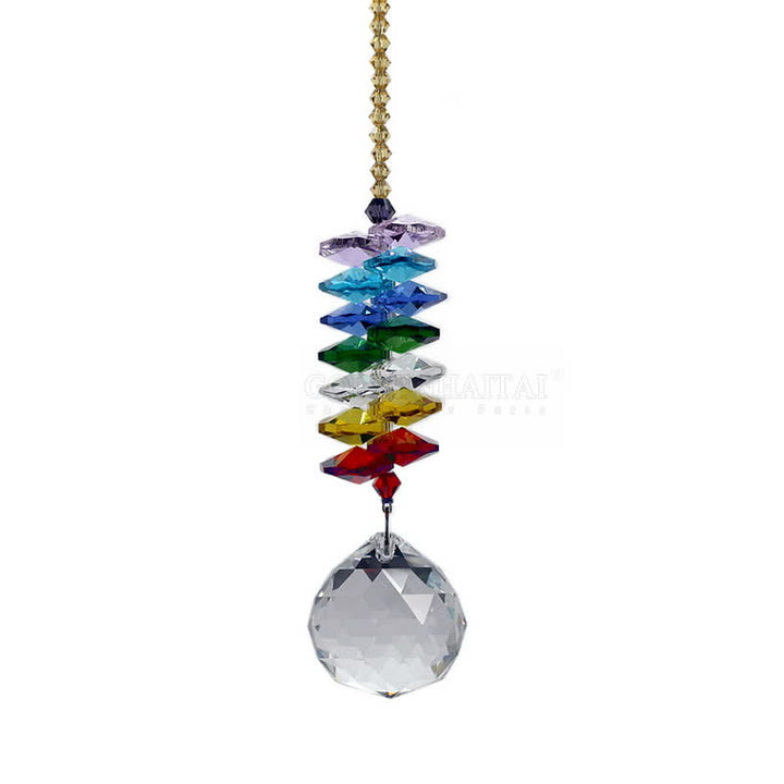 Crystal Sun Catchers Meteor Planet Gemstone Ornament - image 7