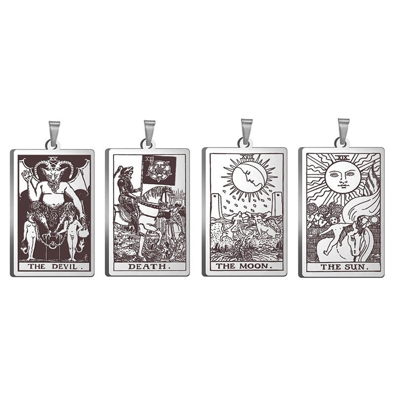 Olivenorma Stainless Steel Tarot Necklaces - image 9