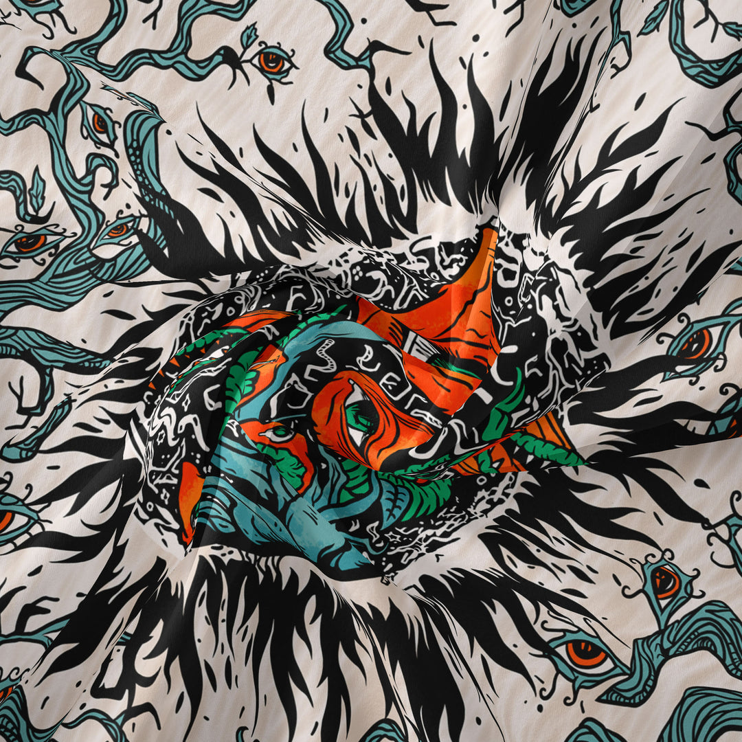 Olivenorma Trippy Mushroom Wall Tapestry - image 5