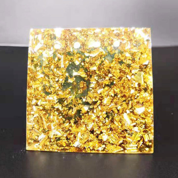 Olivenorma Green Aventurine Lotussy Orgone Pyramid - image 4