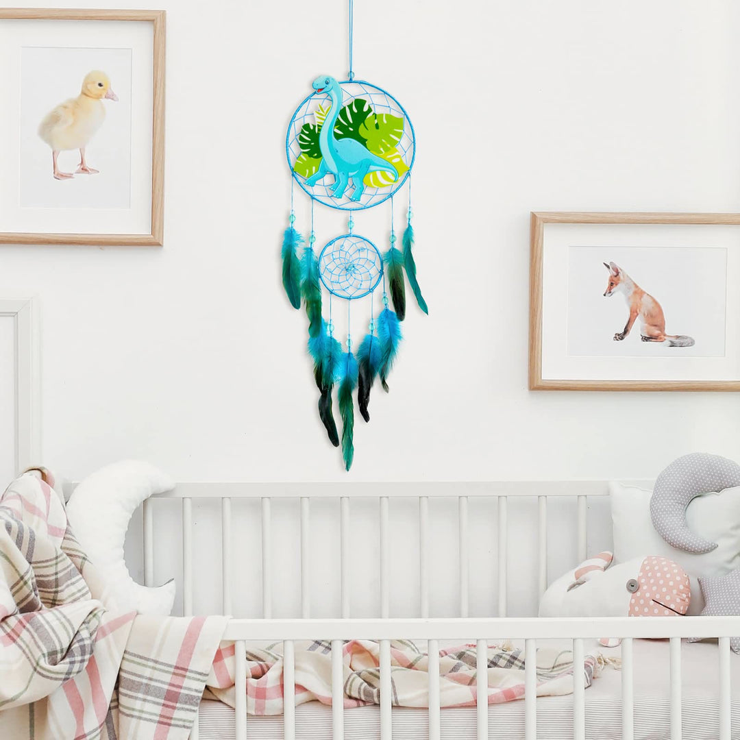 Olivenorma Dinosaur For Kids Feather Dream Catcher - image 7