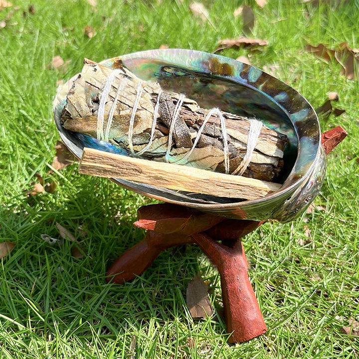 Olivenorma Nacre Crystal Cleansing Meditation White Sage - image 10