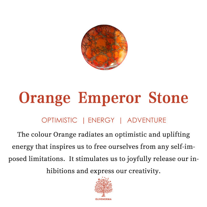 Olivenorma Emperor Stone Chakra Energy Bracelet  - image 11