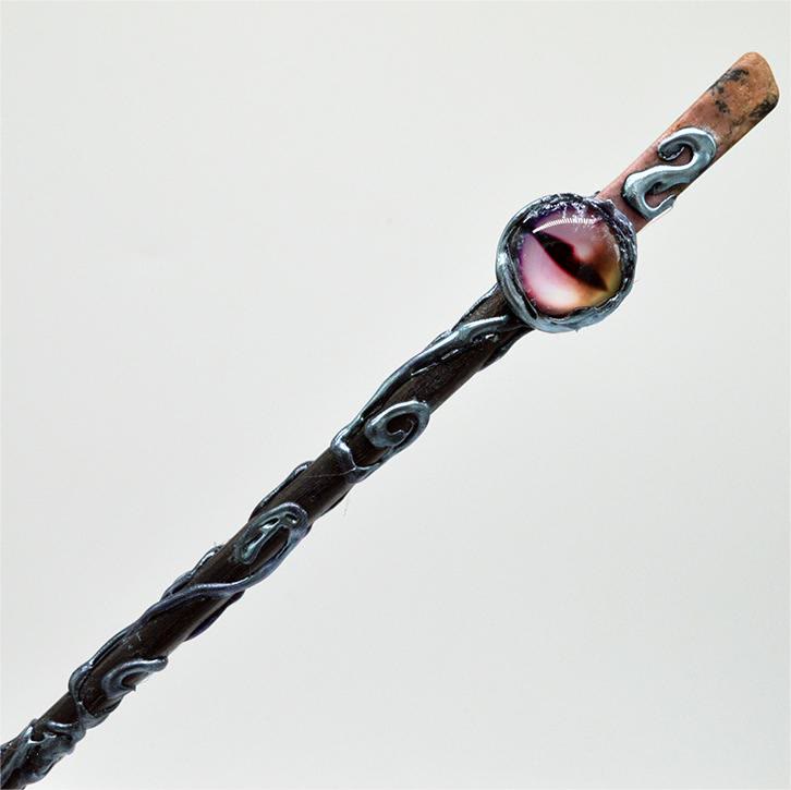 Olivenorma Evil Eye Witch Magic Stick Crystal Wands - Rhodonite&Evil Eye - image 19
